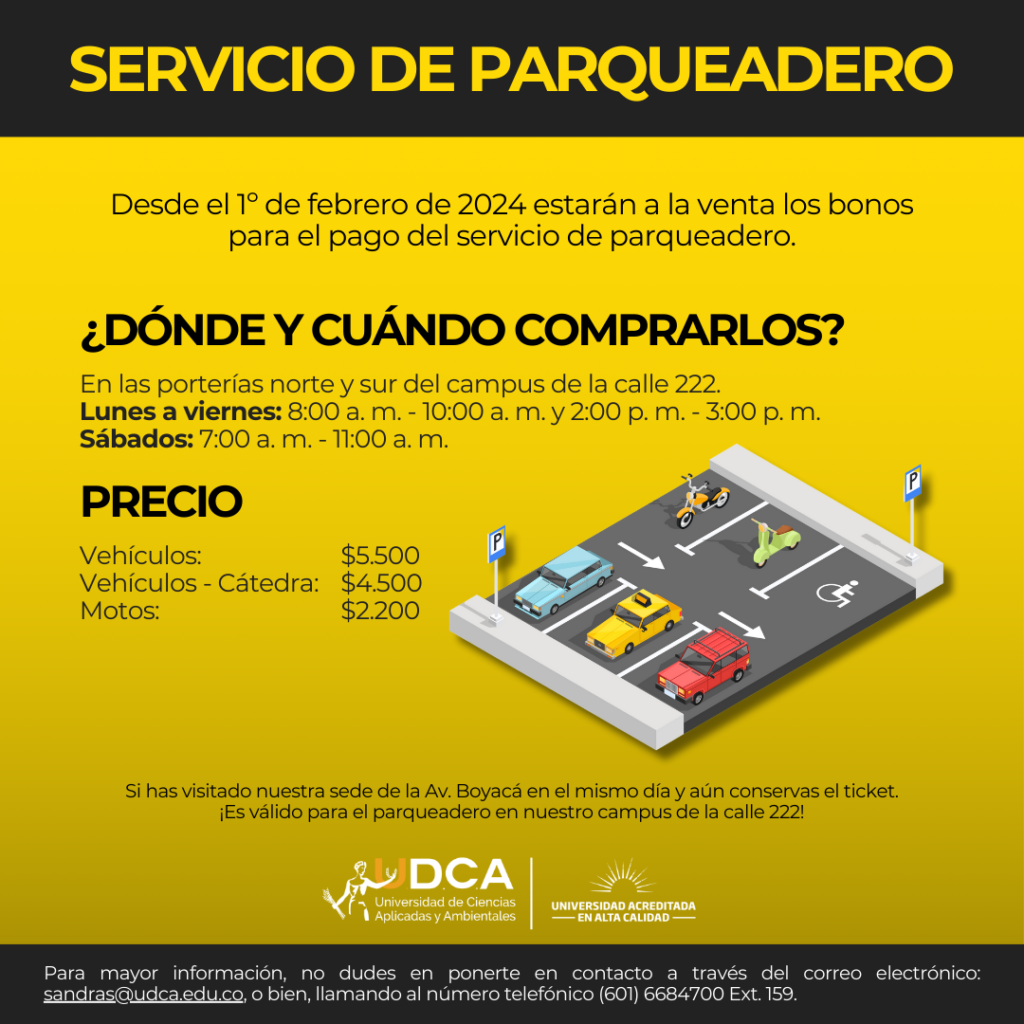 servicio de parqueadero