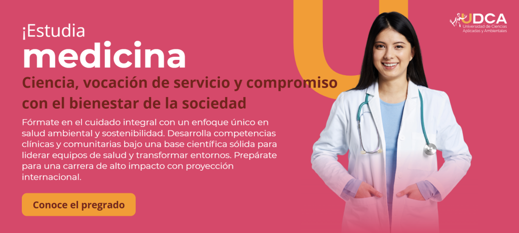 Estudia medicina en la UDCA