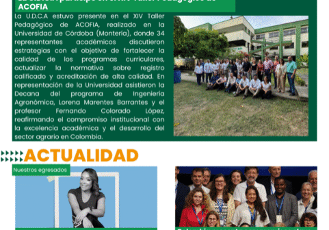 Boletín U.D.C.A 1 de abril