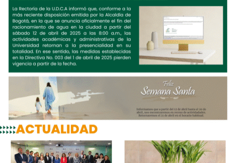 Boletín U.D.C.A 11 de abril