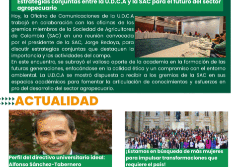 Boletín U.D.C.A 14 de marzo