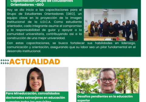 Boletín U.D.C.A 17 de marzo