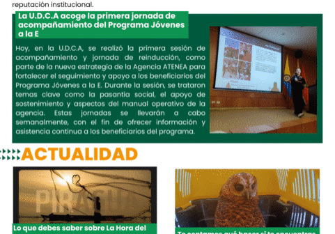 Boletín U.D.C.A 19 de marzo