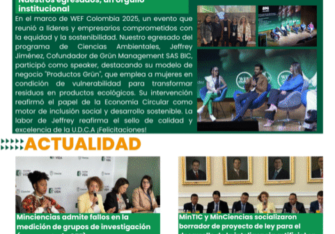 Boletín U.D.C.A 20 de marzo