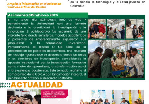 Boletín U.D.C.A 23 de abril