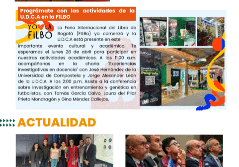Boletín U.D.C.A 25 de abril