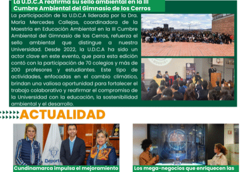 Boletín U.D.C.A 25 de marzo