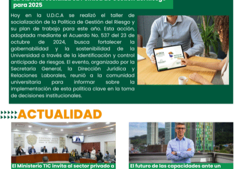 Boletín U.D.C.A 28 de marzo